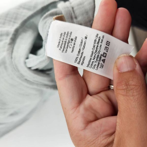 Madewell Light Gray Midi Dress - Picture 6 of 8